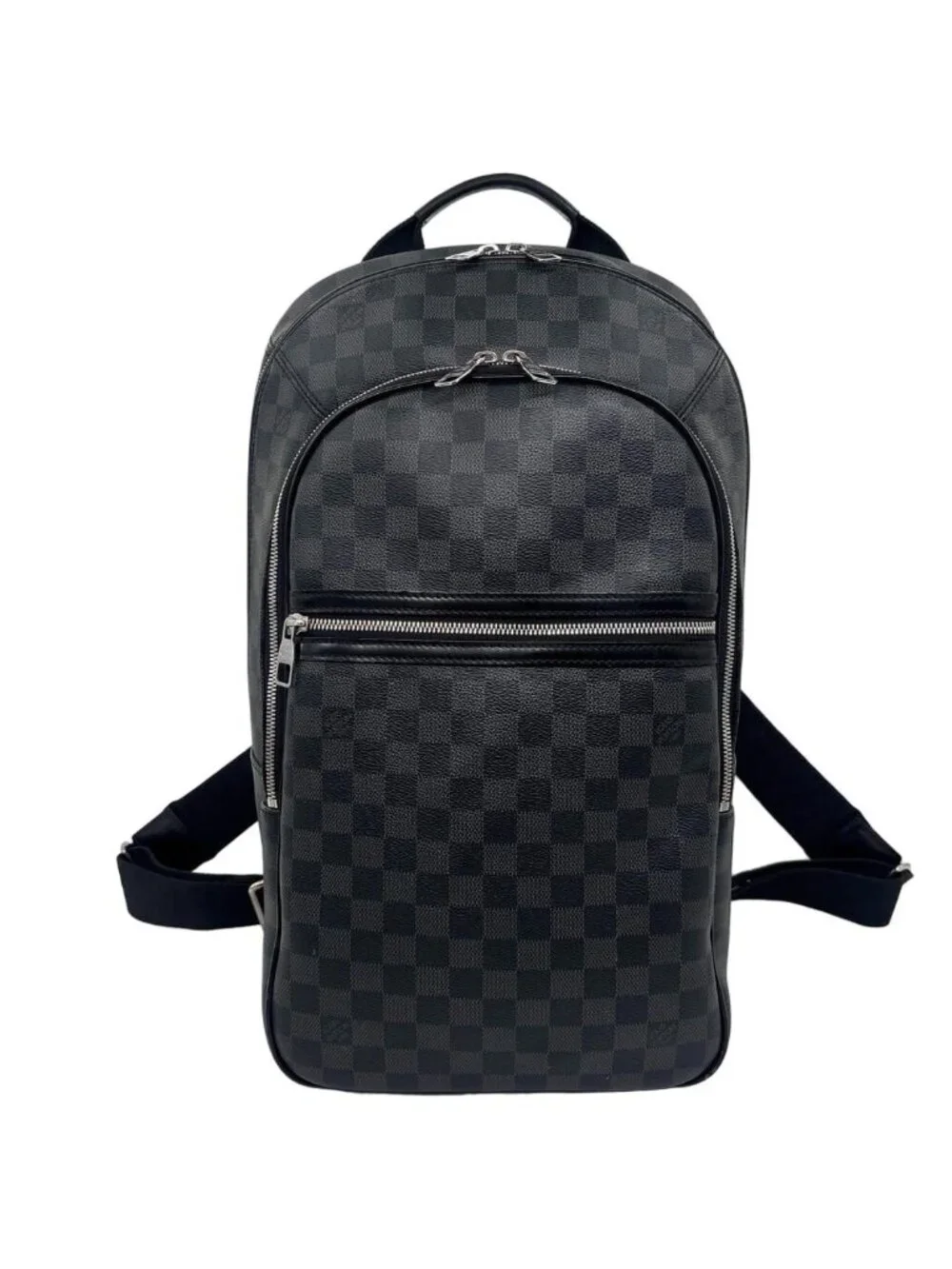Louis Vuitton Super Damier Graphite Michael Backpack